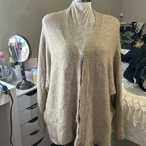 Old navy beige cardigan in a size xxl